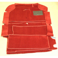 Image for Carpet Set Antique Red - RHD Mk2 & Clubman (Traveller/Estate)
