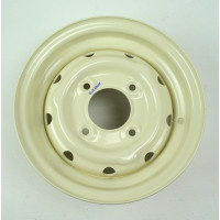 Image for Steel Wheel - 10 x 3.5J" - White