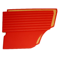 Image for Rear Quarter Panels in Tartan Red MKI & MKII