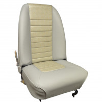 Image for Mini Cooper MKI Front Reclining Seat (Replica) LH  in Dove Grey/Gold Brocade