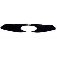 Image for Liners - Dash Panel Black Oval (no vents) Painted