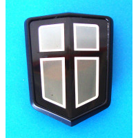 Image for Bonnet Badge - Black Shield 1988-90