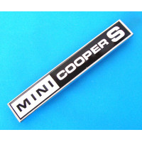 Image for Badge - Boot Mini Cooper S Mk3 1969-71