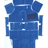 Image for Carpet Set Wedgewood Blue - RHD Mk3 on (Saloon)