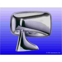Image for Door Mirror - LH Chrome Convex (1969 on)