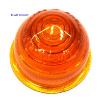 Image for Lens - Indicator Lamp Amber Glass Mk1/2 (1959-69)