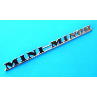 Image for Badge - Mini Minor Boot Mk1 (1959-67)