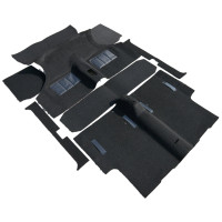 Image for Deluxe Moulded Carpet Set Black - Saloon (1973-2000) RHD & LHD