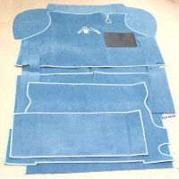Image for Carpet Set Wedgewood Blue - RHD Mk1/2 (Traveller)