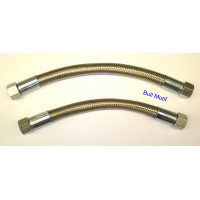 Image for Braided Pipe Kit - Oil Cooler (1959-84)