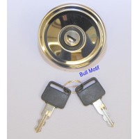 Image for Petrol Cap - Stainless Locking (Non-Vented) Injection