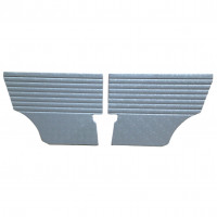Image for Rear Quarter Panels in Silver Brocade, Cooper MKI 
