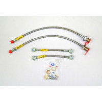 Image for Braided Competition Mini to Metro Front Brake Hose Set
