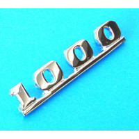 Image for Badge - "1000" Boot Mk2 (Superior Quality)