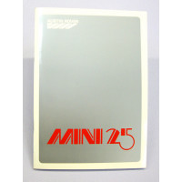 Image for Mini 25 Owner\'s Handbook