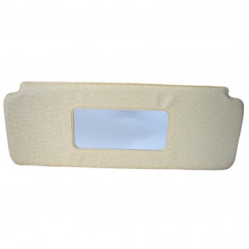 Image for Sun Visor - Crackle Cream Mk2 (with mirror) 