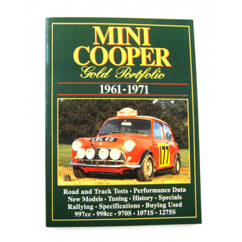 Image for Mini Cooper Gold Portfolio 1961-71 (Brooklands)