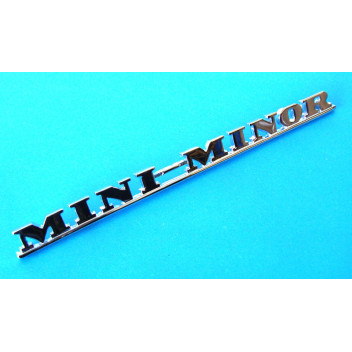 Image for Badge - Mini Minor Boot Mk1 (1959-67)