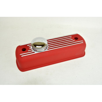 Image for Alloy Rocker Cover - Crackle Red