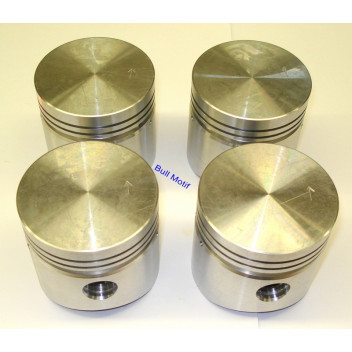 Image for Piston Set - 998cc Flat Top (Pre A+) Std (to 1980) +40