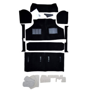 Moulded Carpet Set Van (pre-1973) RHD/LHD (Black)
