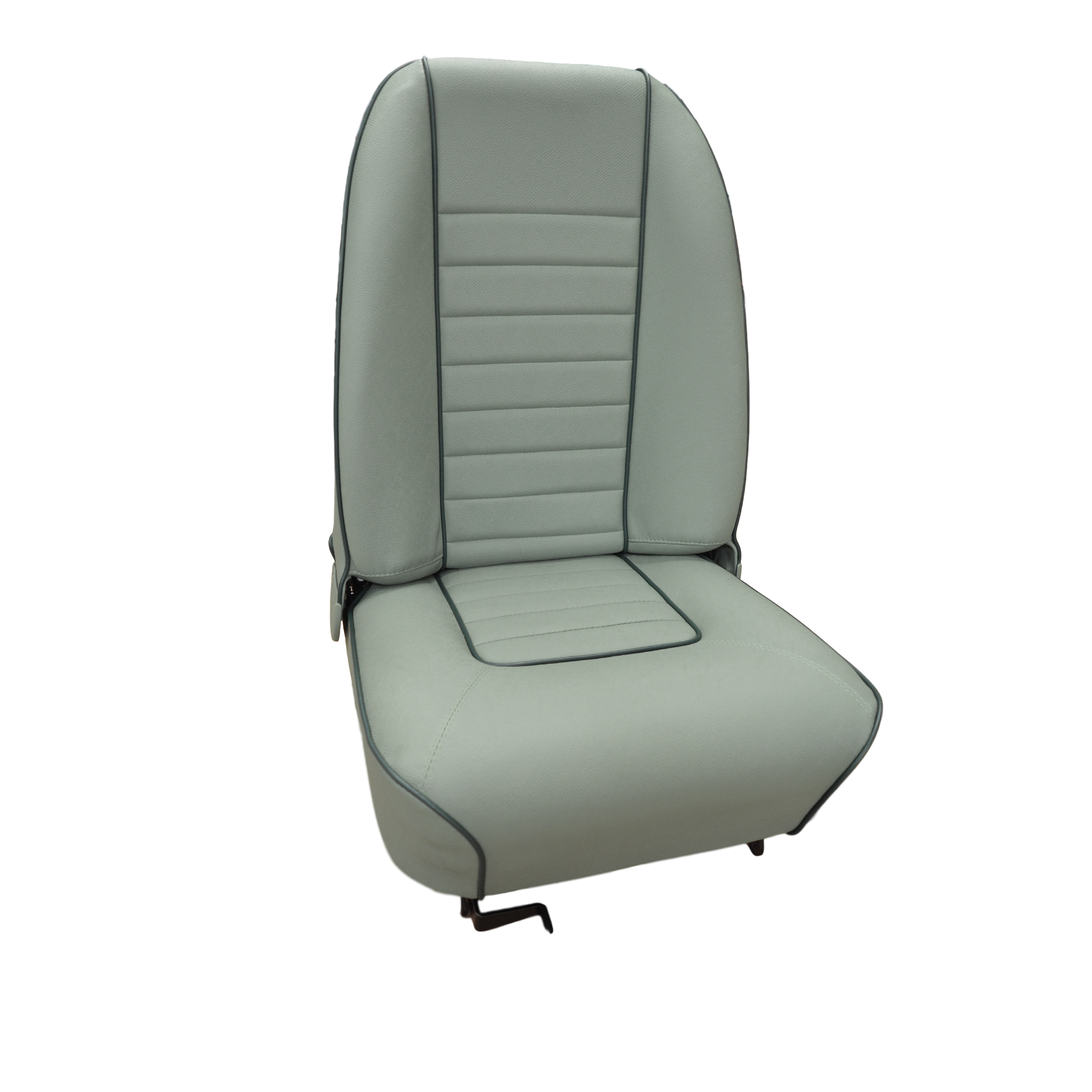 Front Reclining Seat (Replica), Cooper MKI LH (Porcelain Green/Dove Grey)