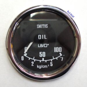Gauge - Oil Pressure Mk2/3 (Black)