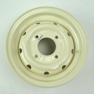 Steel Wheel - 10 x 3.5J" - White