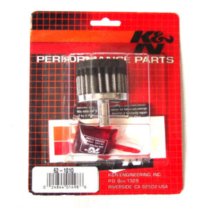 Breather Filter - K&N (0.5" Push-In)
