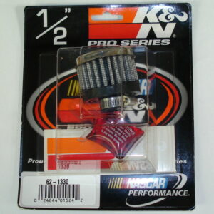 Breather Filter - K&N (0.5" Clamp-On)