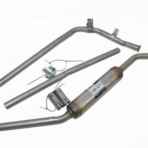 Exhaust System - Single Box Std Saloon (1964-73)