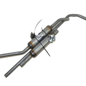 Exhaust System - Twin Box Saloon (1974-92)