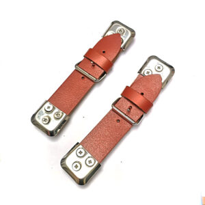 Fletcher Works Style Bonnet Straps Tan (pair)