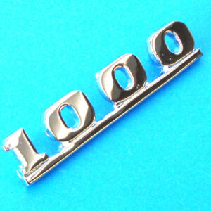 Badge - "1000" Boot Mk2 (Superior Quality)