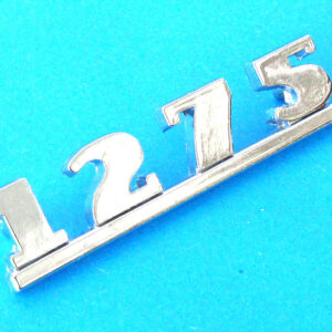 Badge - "1275" Boot Mk2 Cooper S (1967-69)