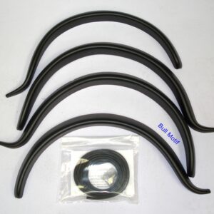 Wheel Arch Kit Black ABS Plastic (2.5")