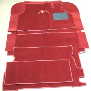Carpet Set Antique Red - RHD Mk1/2 (Traveller)