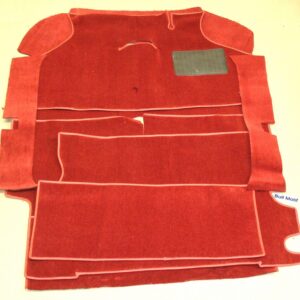 Carpet Set Antique Red - RHD Mk2 & Clubman (Traveller/Estate)