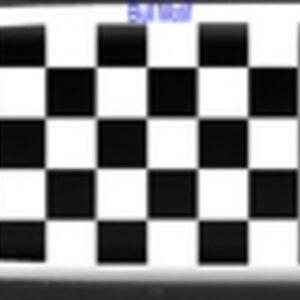 Decal - Roof Black Chequered
