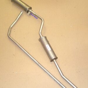 Exhaust System - Twin Box Van/Estate (1974-83)