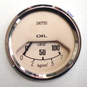 Gauge - Oil Pressure Mk1 (Magnolia) 1961-67