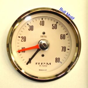 Tachometer - 80mm (0-8000) Magnolia