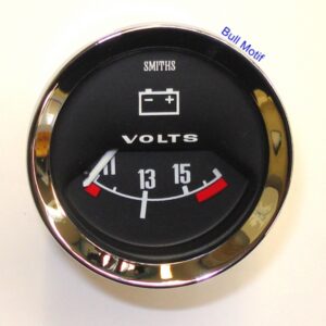 Gauge - Voltmeter (Black)