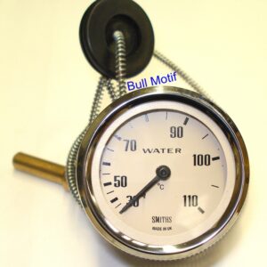 Gauge - Water Temperature 30-110 C (Magnolia) Capillary