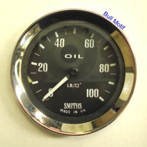Gauge - Oil Pressure 0-100 Black