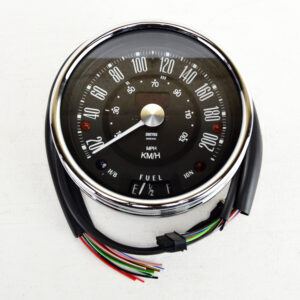Speedo - Cooper MK2/3 KPH Black Digital