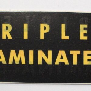 Decal - Triplex Laminated