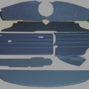 Trim Panel Kit Saloon Oval Binnicle 70-73 (Black)