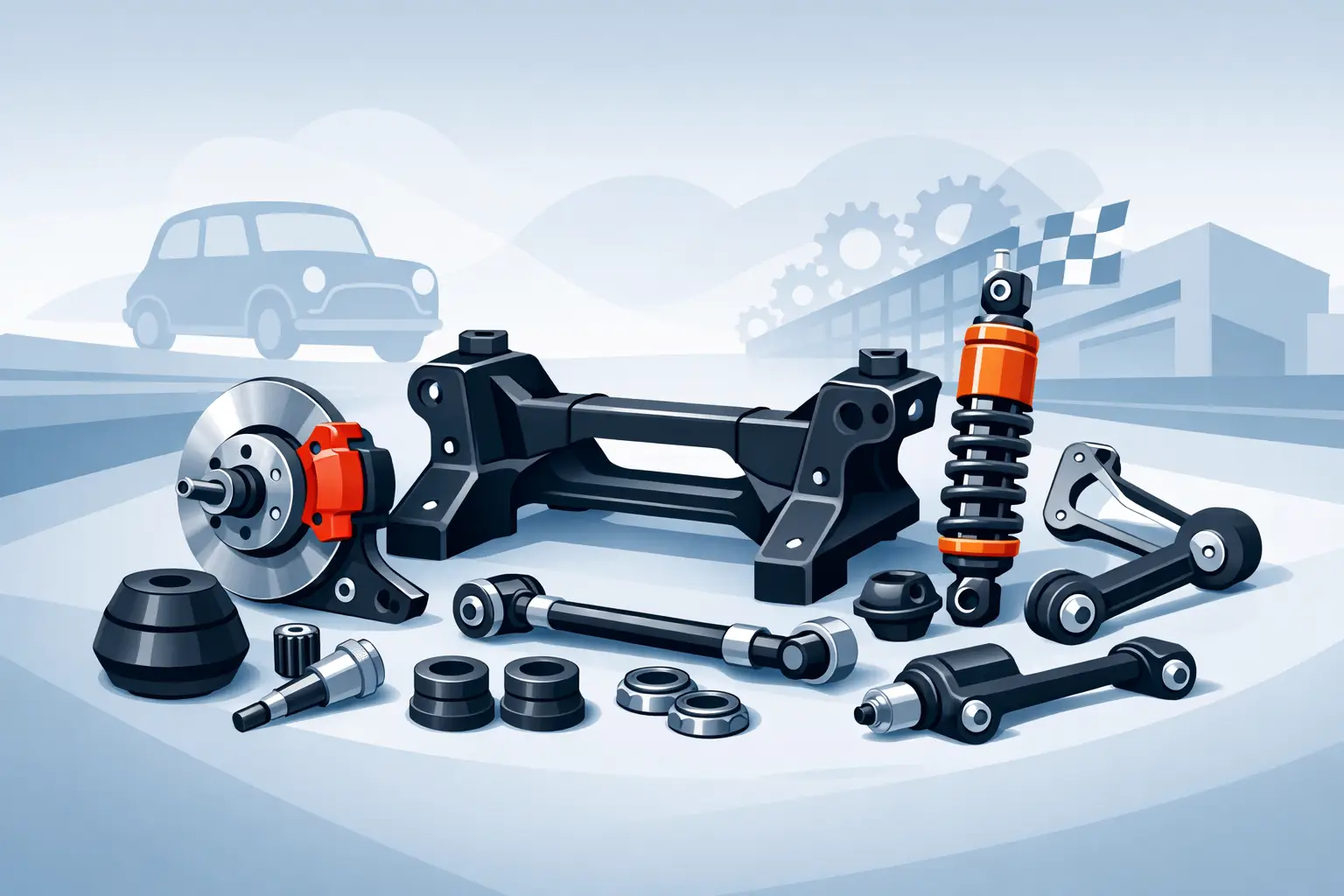 You are currently viewing Classic Mini Subframe Parts That Matter