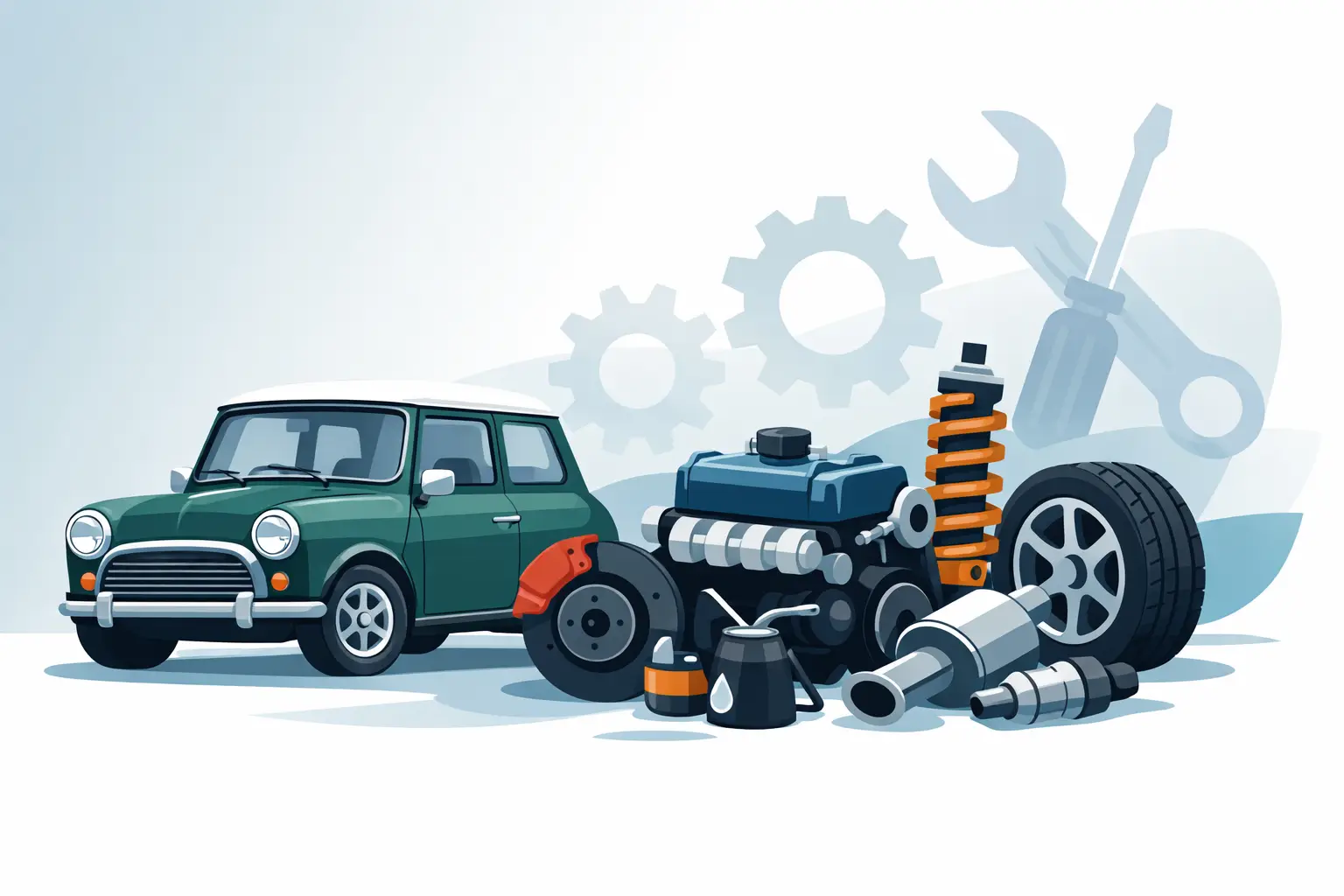 You are currently viewing Classic Mini Service Parts Guide